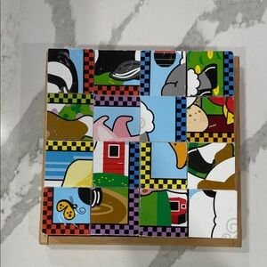 Colorful Animal Puzzle Blocks Melissa and Doug